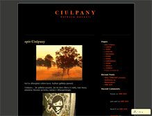 Tablet Screenshot of ciulpany.wordpress.com