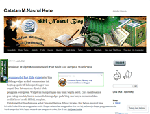 Tablet Screenshot of nasrulm2.wordpress.com