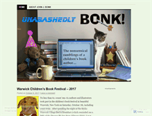 Tablet Screenshot of johnjbonk.wordpress.com