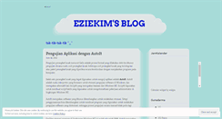 Desktop Screenshot of eziekim.wordpress.com