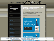 Tablet Screenshot of dibujoartistico2.wordpress.com