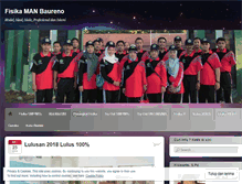 Tablet Screenshot of fisikamanbaureno.wordpress.com