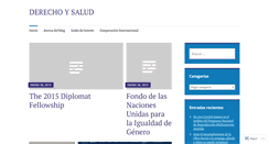 Desktop Screenshot of cooperacioninternacional.wordpress.com