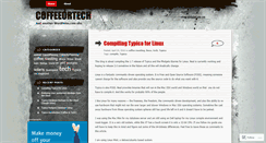Desktop Screenshot of coffeeortech.wordpress.com