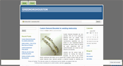 Desktop Screenshot of greenorohouston.wordpress.com