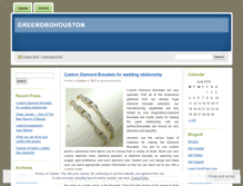 Tablet Screenshot of greenorohouston.wordpress.com