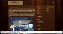 Desktop Screenshot of folkthisblog.wordpress.com