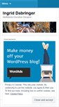 Mobile Screenshot of ingriddabringer.wordpress.com