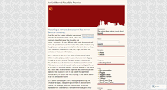 Desktop Screenshot of anunfilteredplausiblepromise.wordpress.com