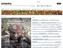 Tablet Screenshot of painpolicy.wordpress.com