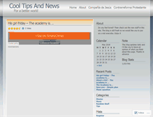 Tablet Screenshot of cooltipsandnews.wordpress.com