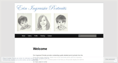 Desktop Screenshot of eriningrassiaportraits.wordpress.com