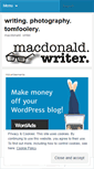 Mobile Screenshot of kjmacdonald.wordpress.com