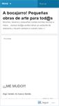 Mobile Screenshot of abocajarro.wordpress.com