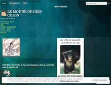 Tablet Screenshot of oiseauduparadis22.wordpress.com