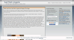Desktop Screenshot of juelpark.wordpress.com
