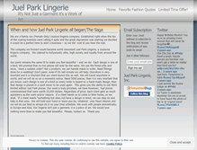 Tablet Screenshot of juelpark.wordpress.com