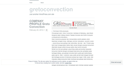 Desktop Screenshot of gretoconvection.wordpress.com