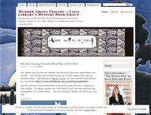 Tablet Screenshot of murderamongfriends.wordpress.com