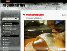 Tablet Screenshot of guyordinaire.wordpress.com