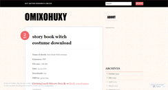 Desktop Screenshot of omixohuxy.wordpress.com