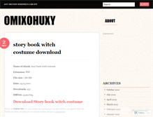 Tablet Screenshot of omixohuxy.wordpress.com