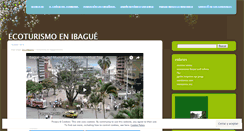 Desktop Screenshot of ecoturismoenibague.wordpress.com