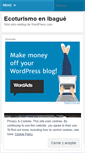 Mobile Screenshot of ecoturismoenibague.wordpress.com