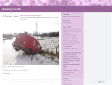 Tablet Screenshot of journeyforth.wordpress.com