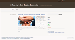 Desktop Screenshot of infogecial.wordpress.com