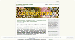 Desktop Screenshot of locoporlosfogones.wordpress.com