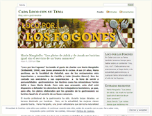 Tablet Screenshot of locoporlosfogones.wordpress.com