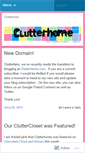 Mobile Screenshot of clutterholic.wordpress.com