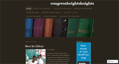 Desktop Screenshot of congressheightsknights.wordpress.com