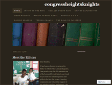 Tablet Screenshot of congressheightsknights.wordpress.com