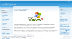 Desktop Screenshot of leonidasfernandes.wordpress.com