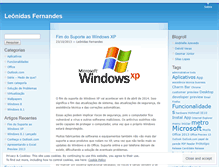 Tablet Screenshot of leonidasfernandes.wordpress.com