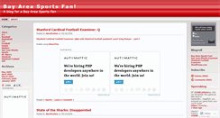 Desktop Screenshot of bayareasportsfan.wordpress.com
