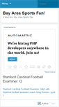 Mobile Screenshot of bayareasportsfan.wordpress.com