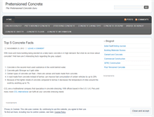 Tablet Screenshot of pretensionedconcrete.wordpress.com