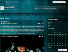 Tablet Screenshot of amandeta3.wordpress.com