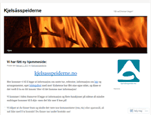 Tablet Screenshot of kjelsaasspeiderne.wordpress.com