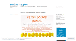 Desktop Screenshot of nurturenappiesblog.wordpress.com