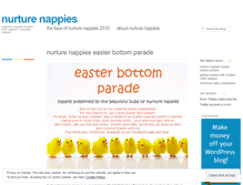 Tablet Screenshot of nurturenappiesblog.wordpress.com