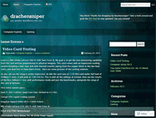 Tablet Screenshot of drachensniper.wordpress.com