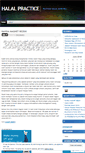 Mobile Screenshot of halalpractice.wordpress.com