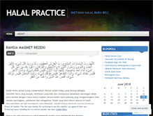 Tablet Screenshot of halalpractice.wordpress.com