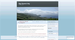 Desktop Screenshot of fdmanana.wordpress.com