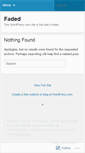Mobile Screenshot of fadedshort.wordpress.com