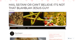 Desktop Screenshot of churchofseitan.wordpress.com